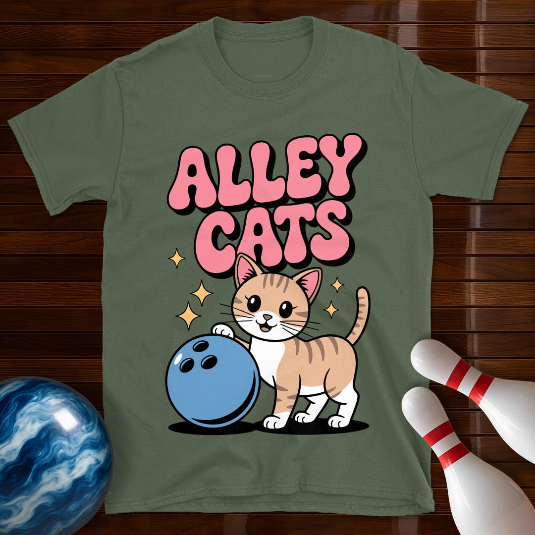 Alley Cats Bowling T-Shirt