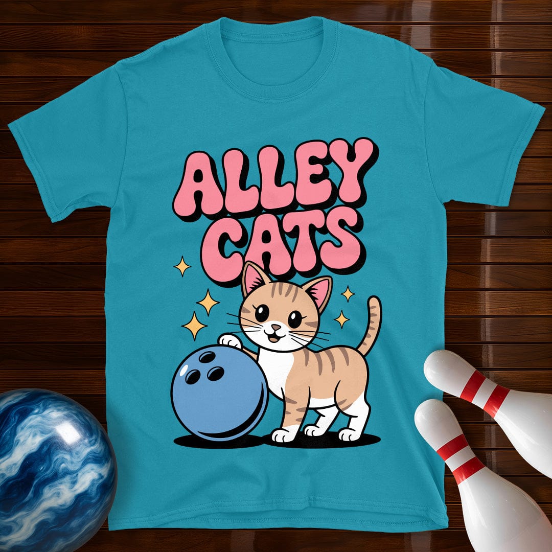 Alley Cats Bowling T-Shirt