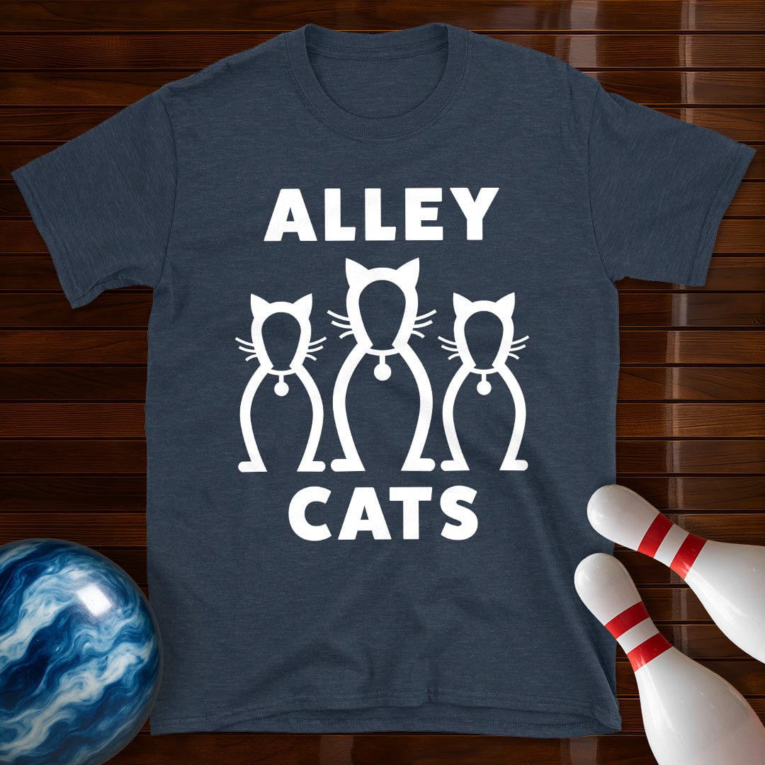 Alley Cats Team Bowling T-Shirt