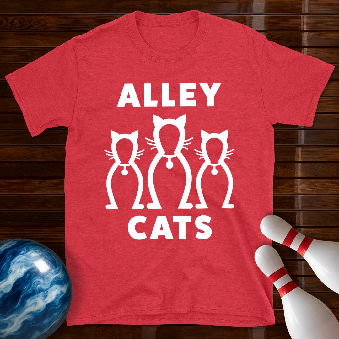 Alley Cats Team Bowling T-Shirt
