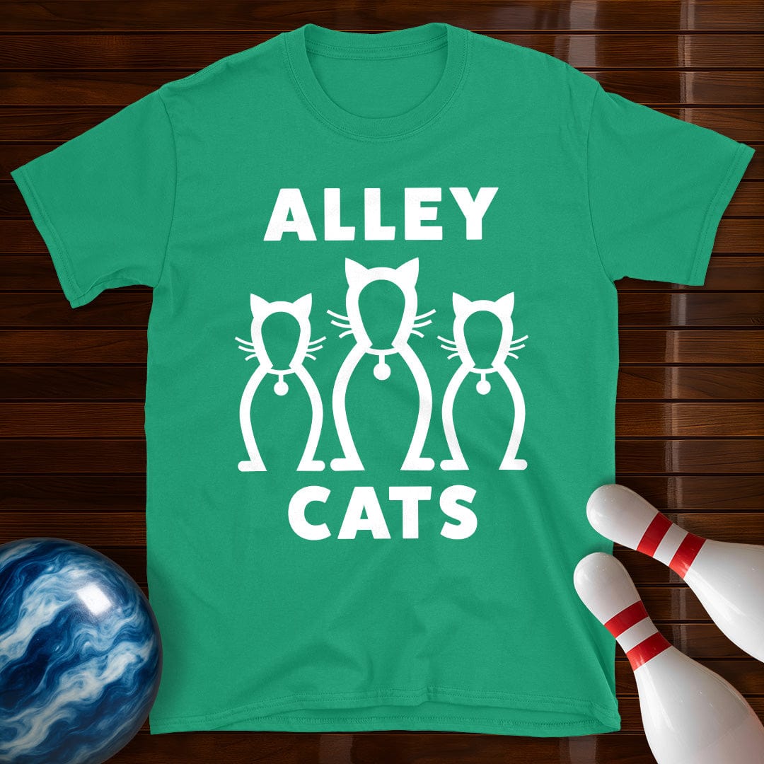 Alley Cats Team Bowling T-Shirt