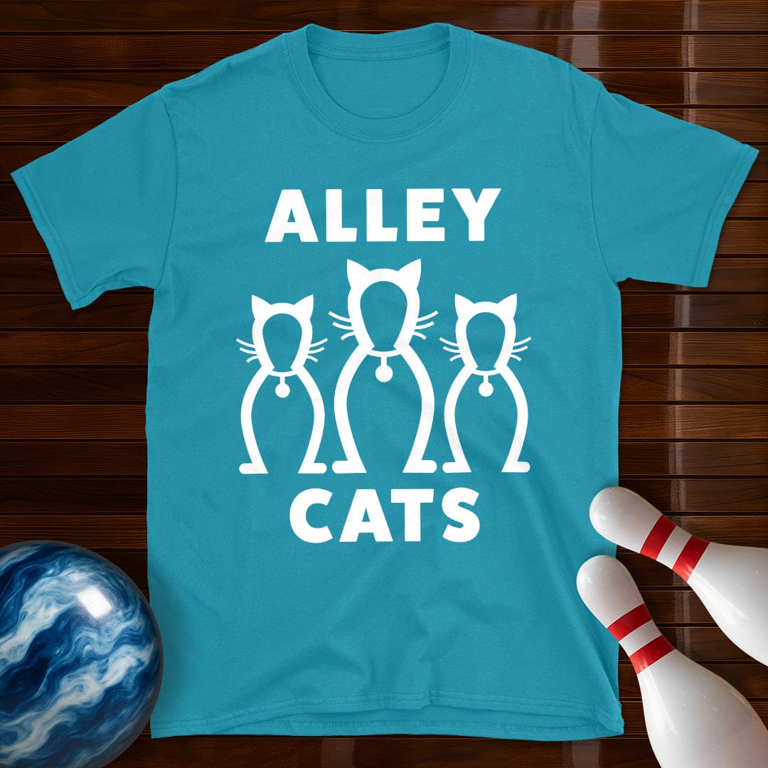 Alley Cats Team Bowling T-Shirt