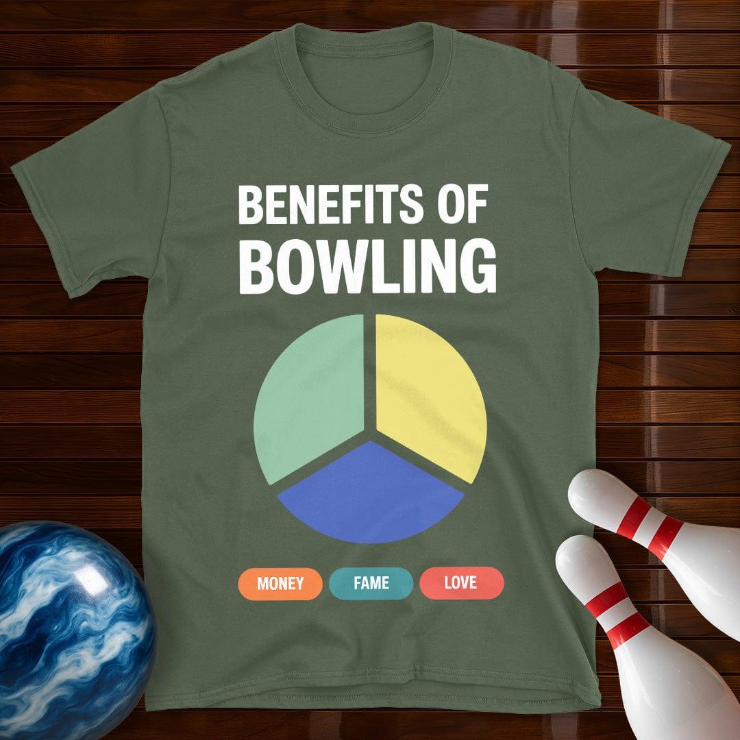 Benefits of Bowling T-Shirt