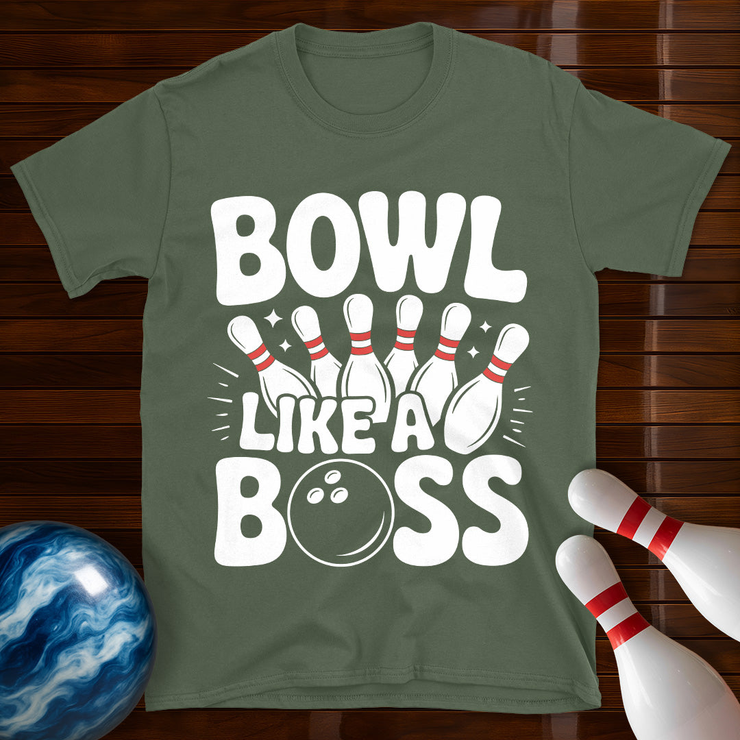 Bowl Like A Boss T-Shirt