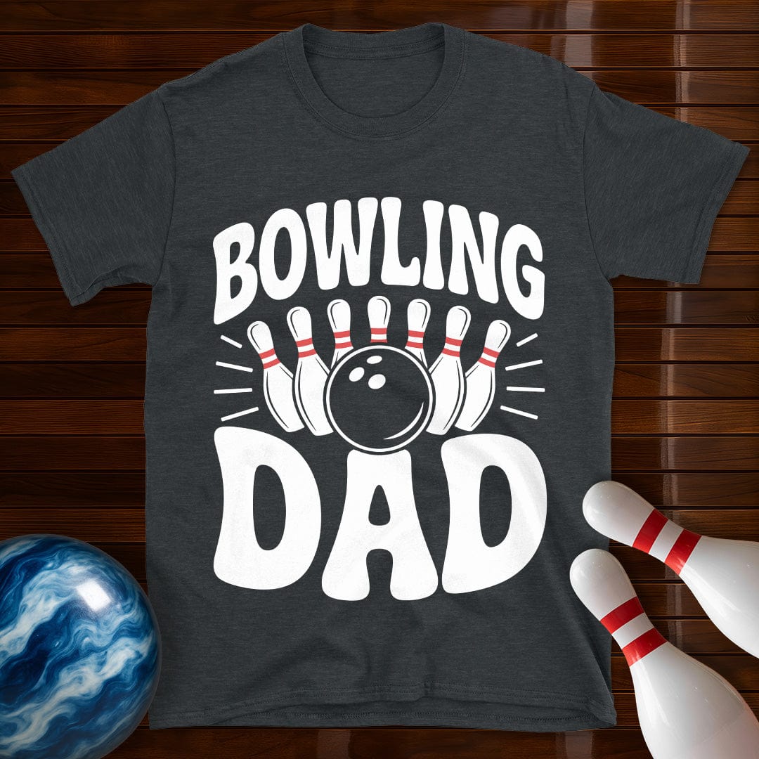 Bowling Dad Retro T-Shirt