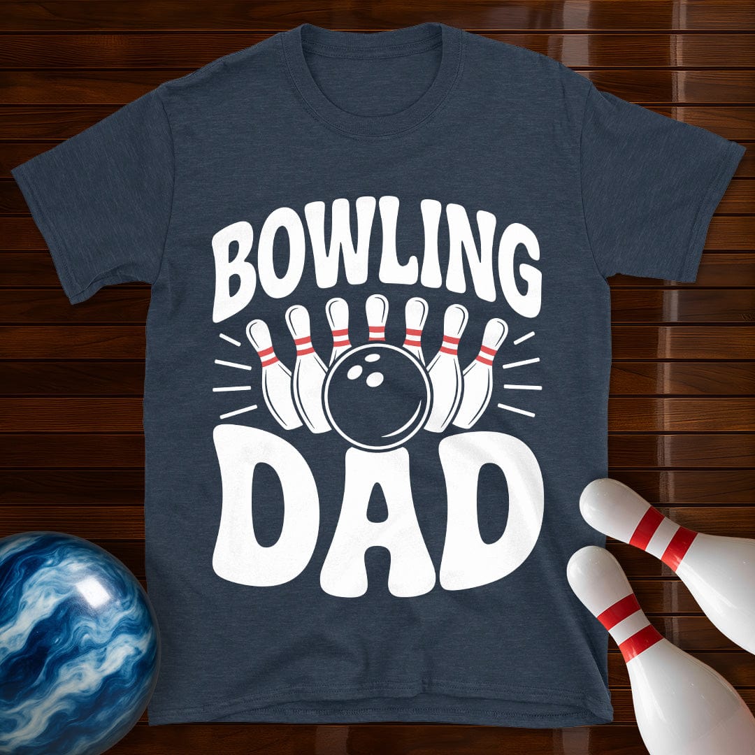 Bowling Dad Retro T-Shirt