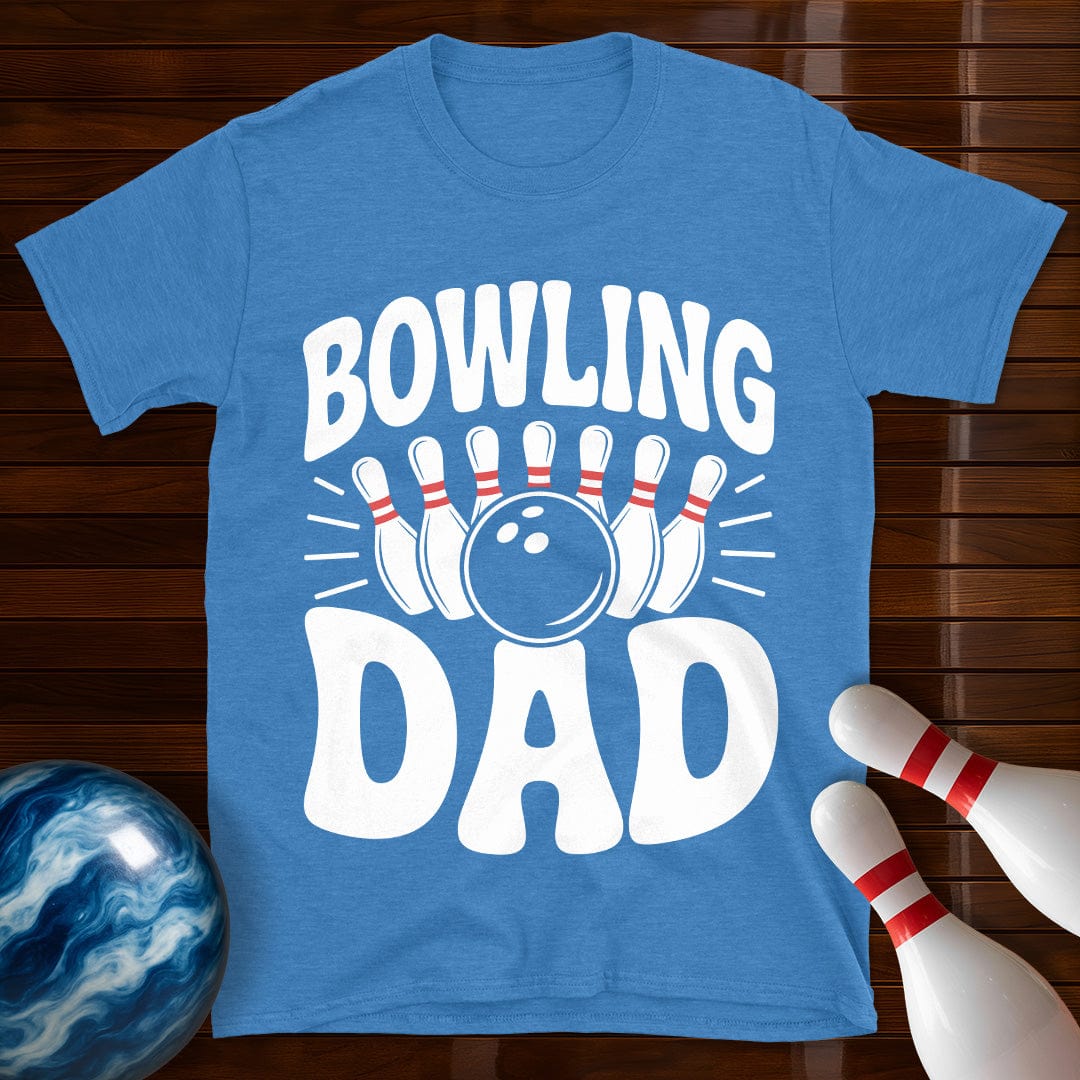 Bowling Dad Retro T-Shirt