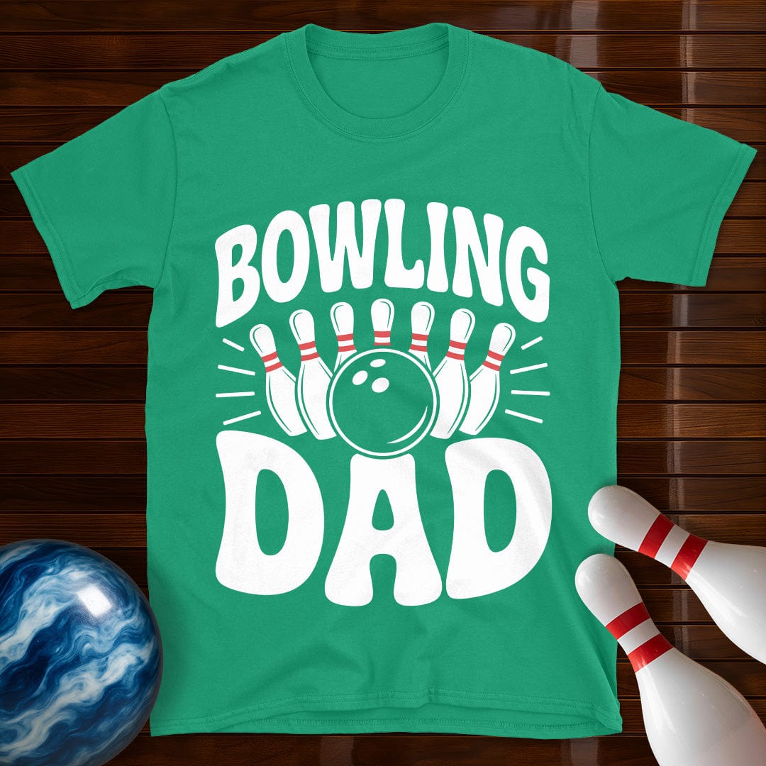 Bowling Dad Retro T-Shirt