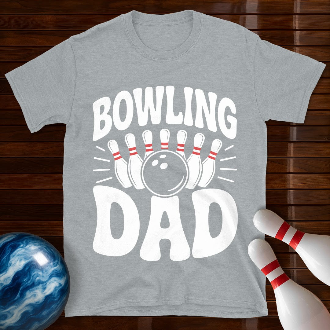 Bowling Dad Retro T-Shirt