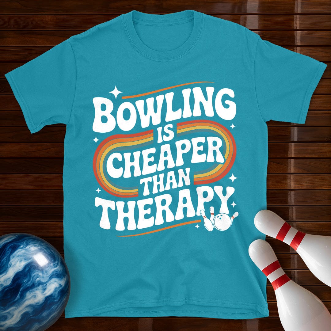 Bowling Is Cheaper Than Therapy Shirt