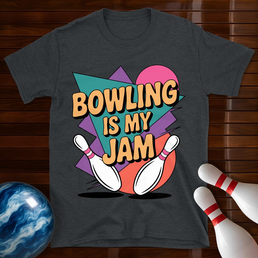 Bowling Is My Jam Vintage Bowling Tee