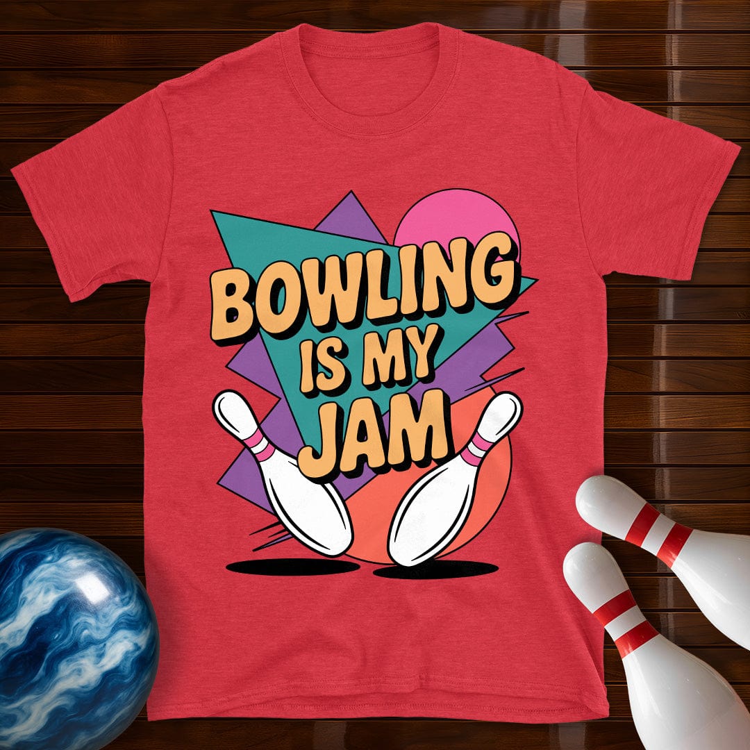 Bowling Is My Jam Vintage Bowling Tee