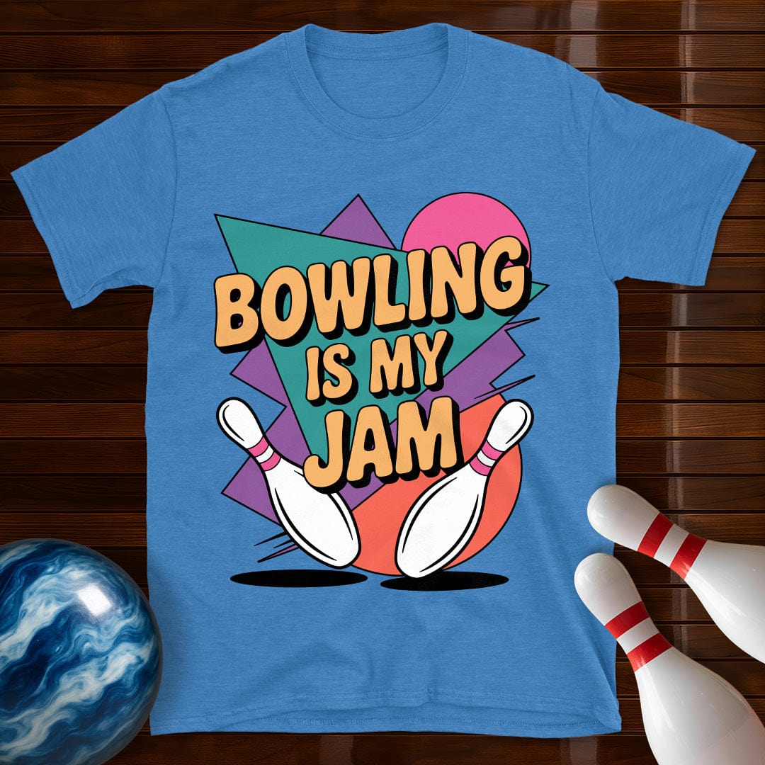 Bowling Is My Jam Vintage Bowling Tee