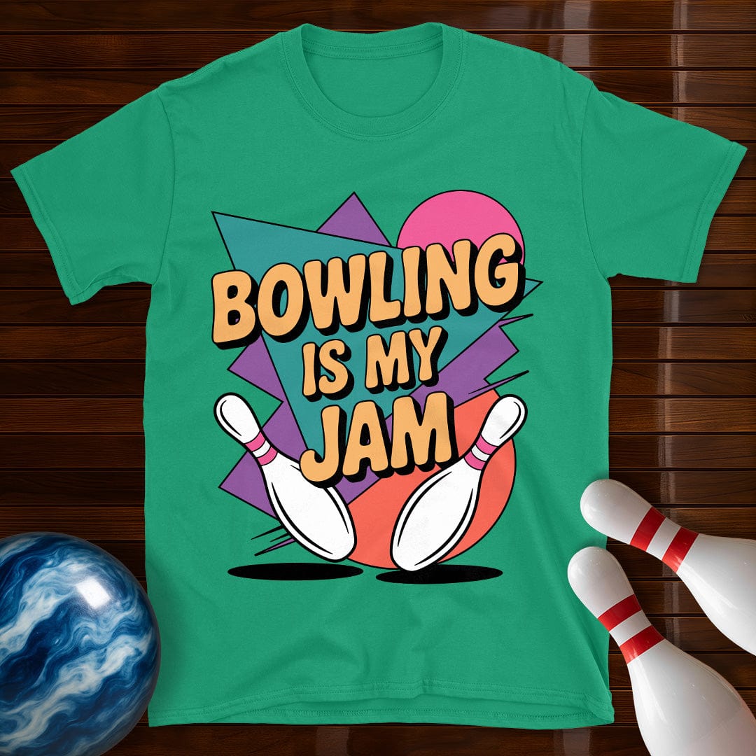 Bowling Is My Jam Vintage Bowling Tee