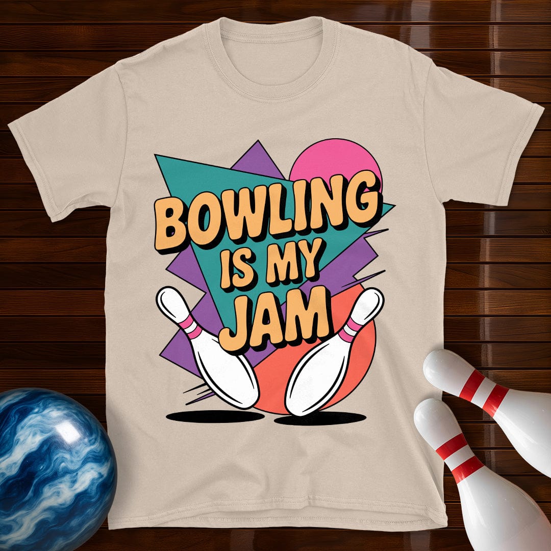 Bowling Is My Jam Vintage Bowling Tee