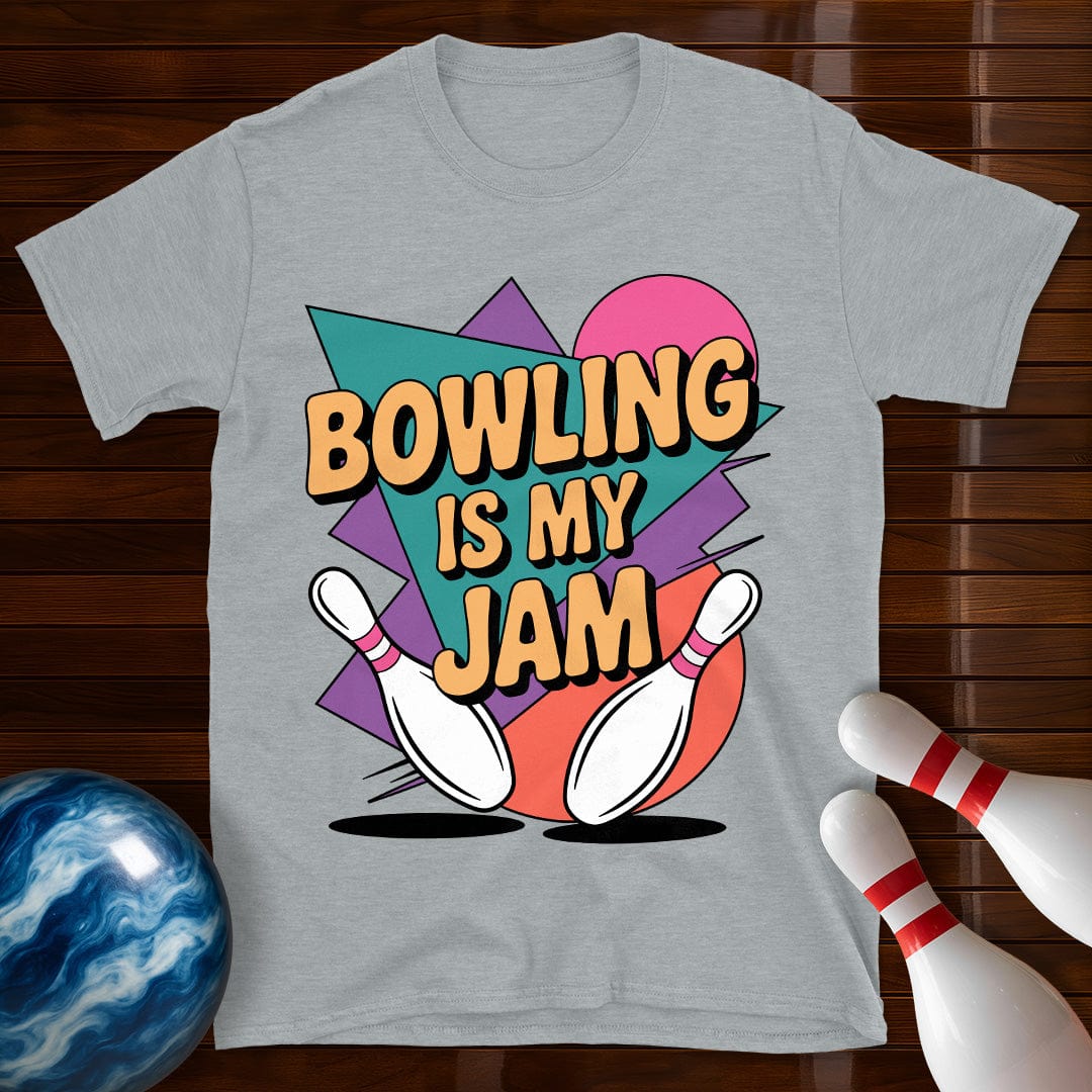 Bowling Is My Jam Vintage Bowling Tee