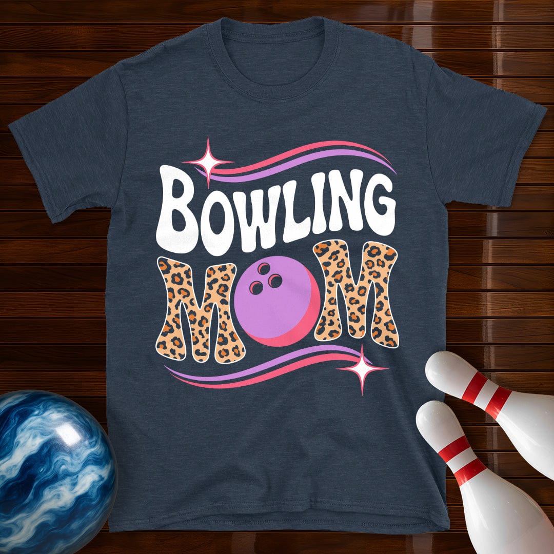 Bowling Mom Retro T-Shirt