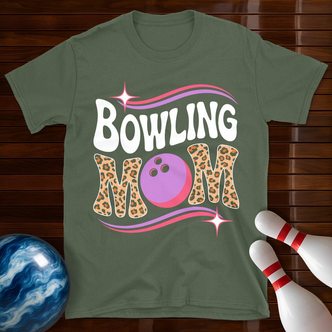 Bowling Mom Retro T-Shirt