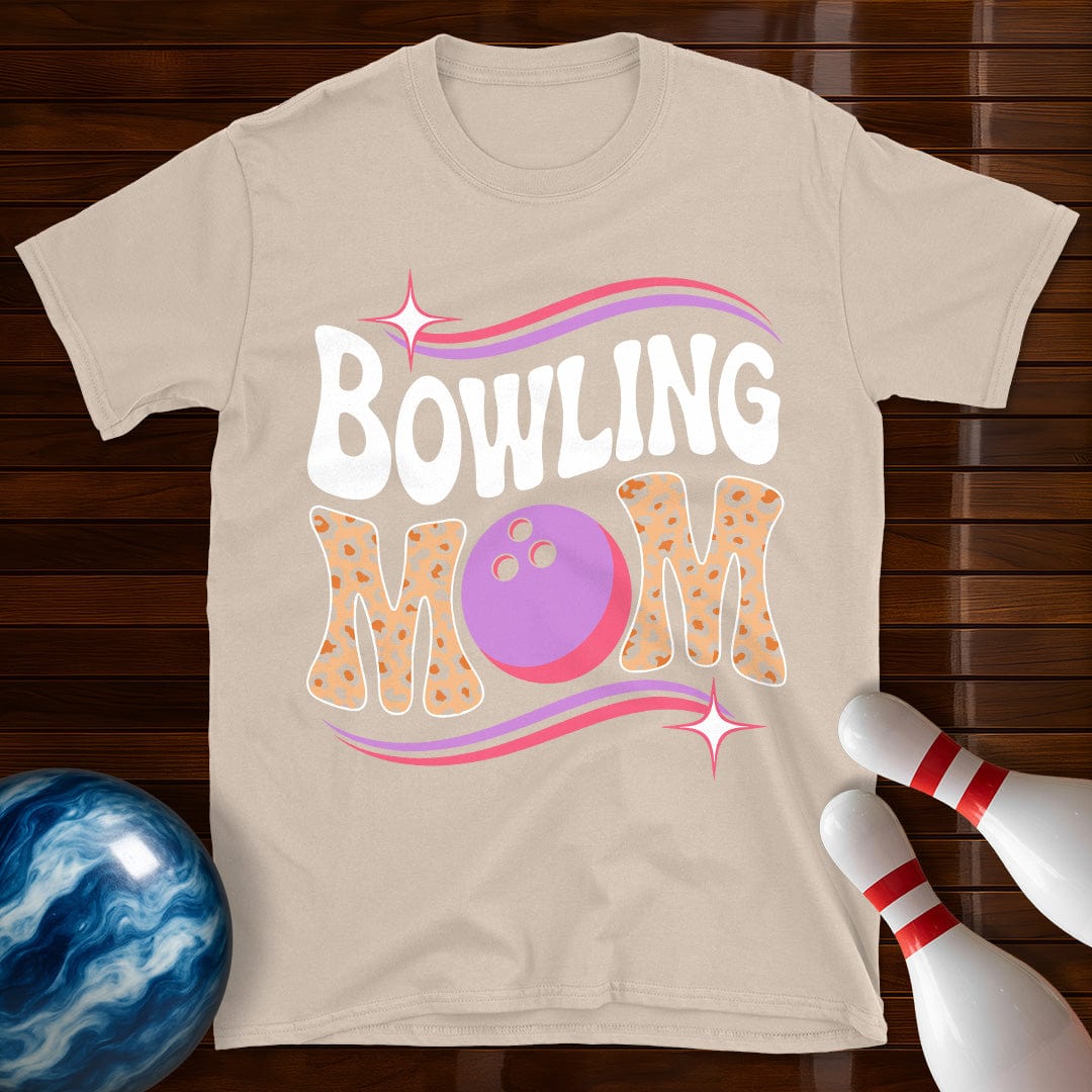 Bowling Mom Retro T-Shirt