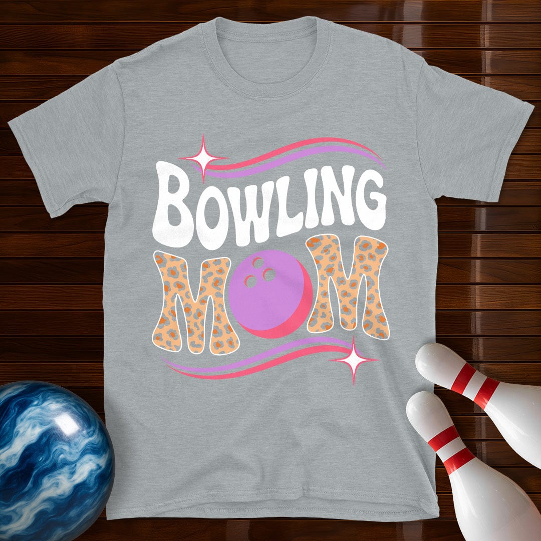 Bowling Mom Retro T-Shirt