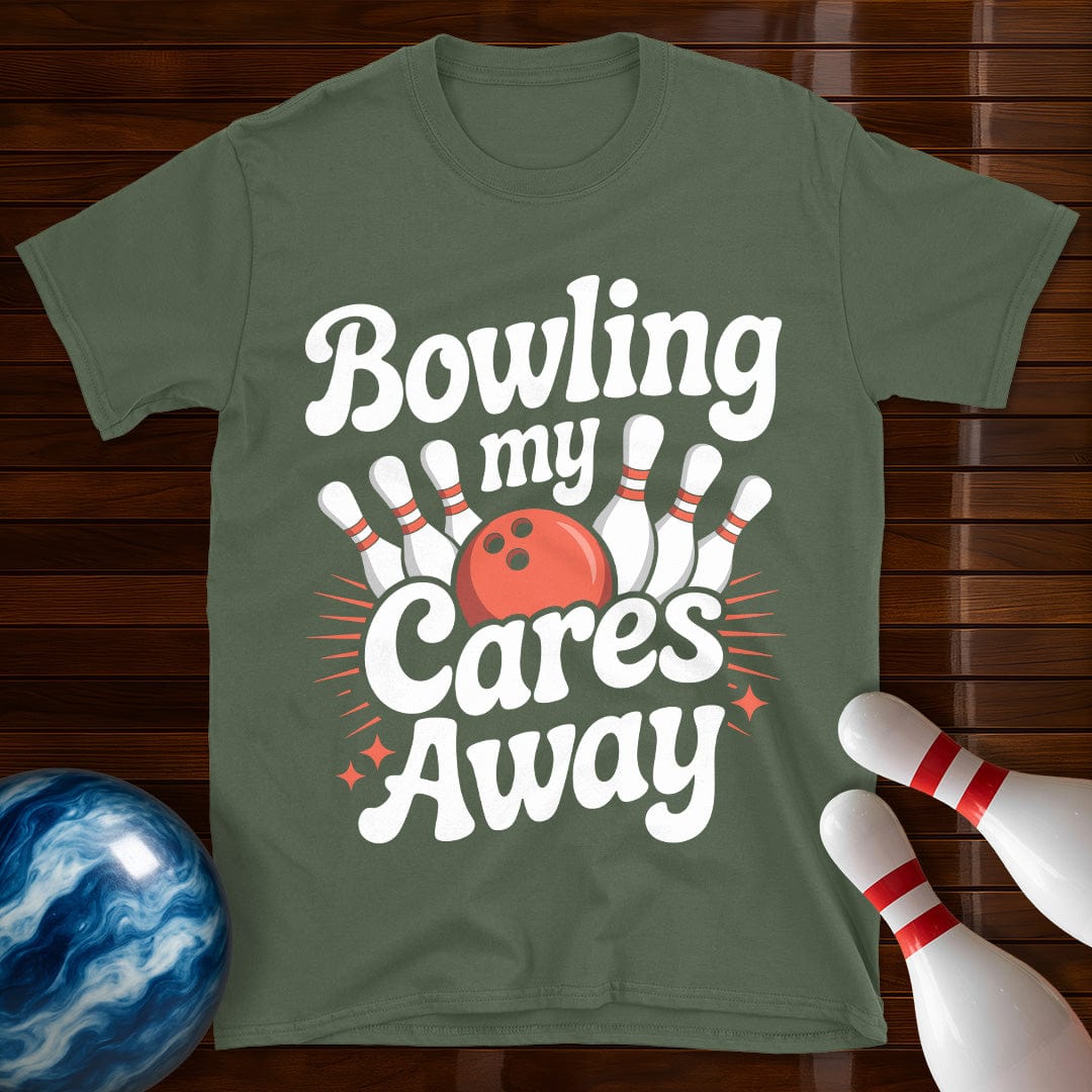 Bowling My Cares Away T-Shirt