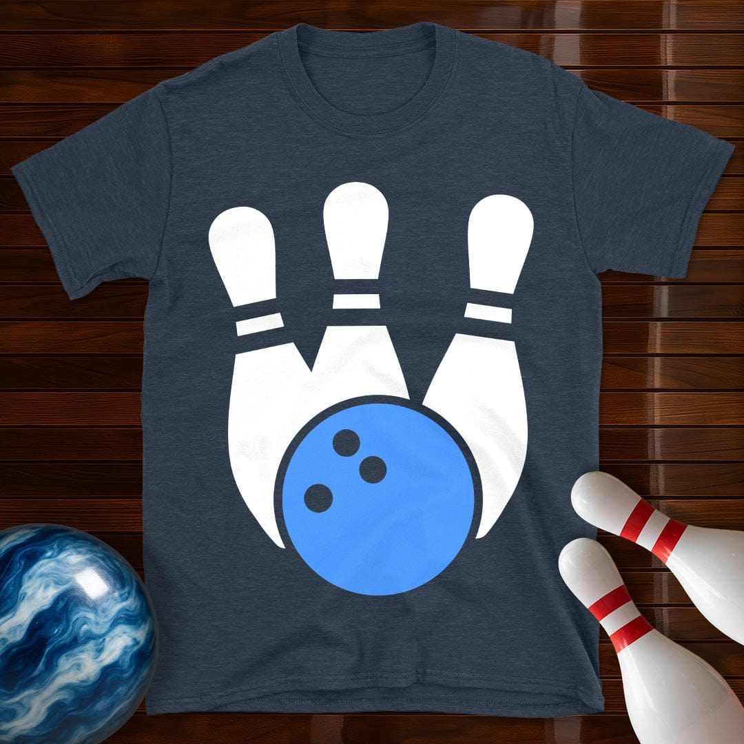 Bowling Pins And Ball T-Shirt