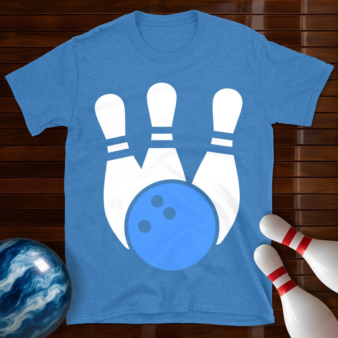 Bowling Pins And Ball T-Shirt