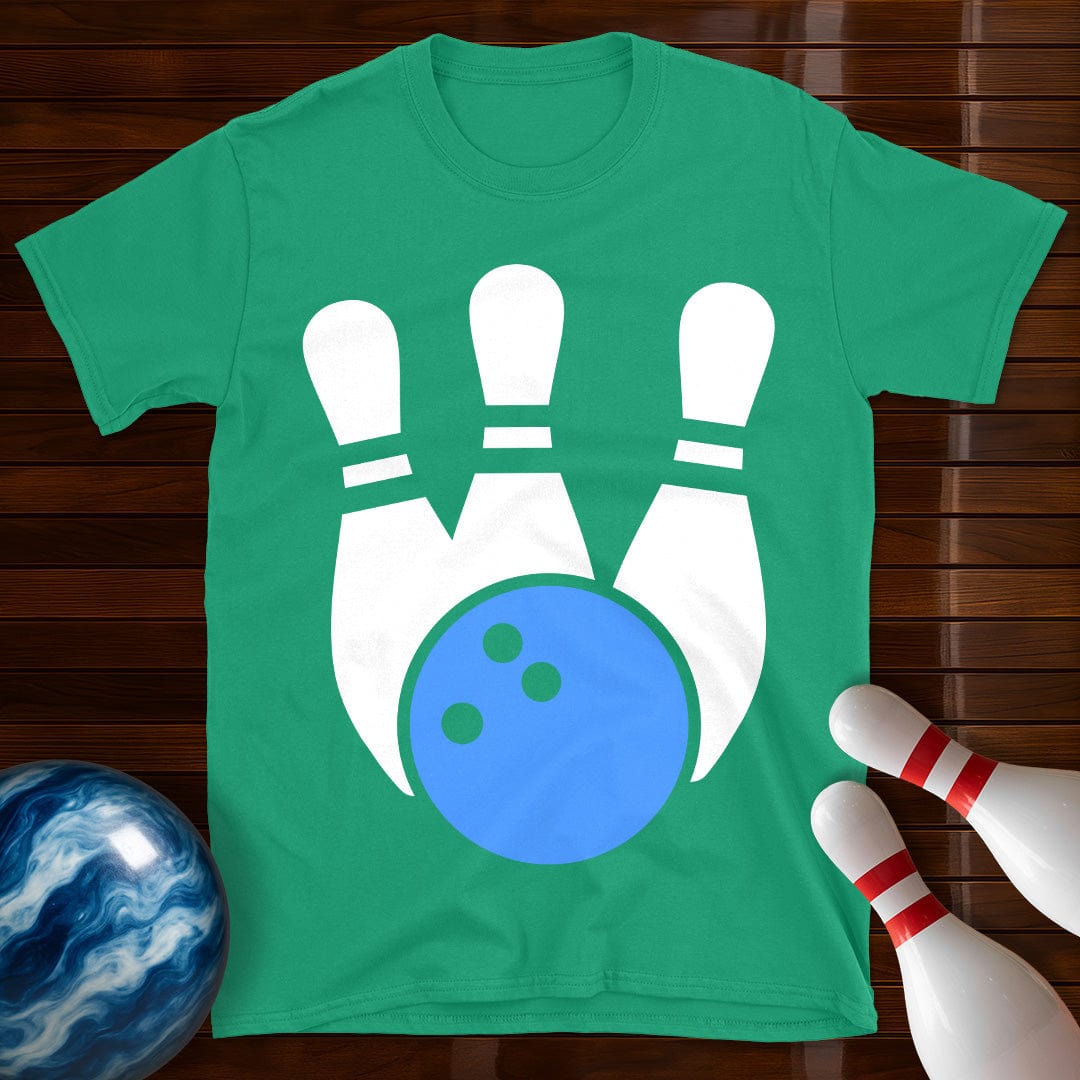 Bowling Pins And Ball T-Shirt