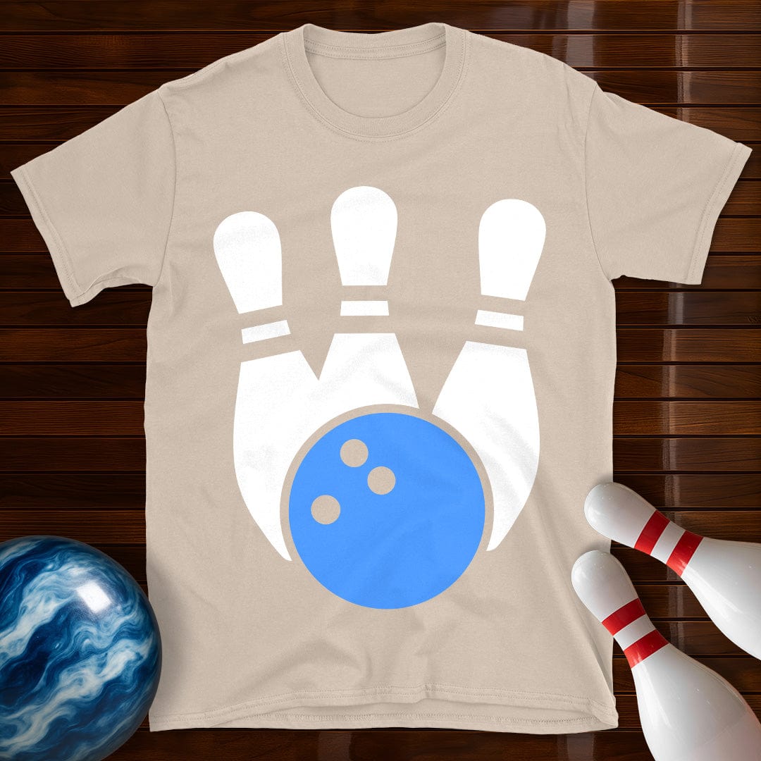 Bowling Pins And Ball T-Shirt