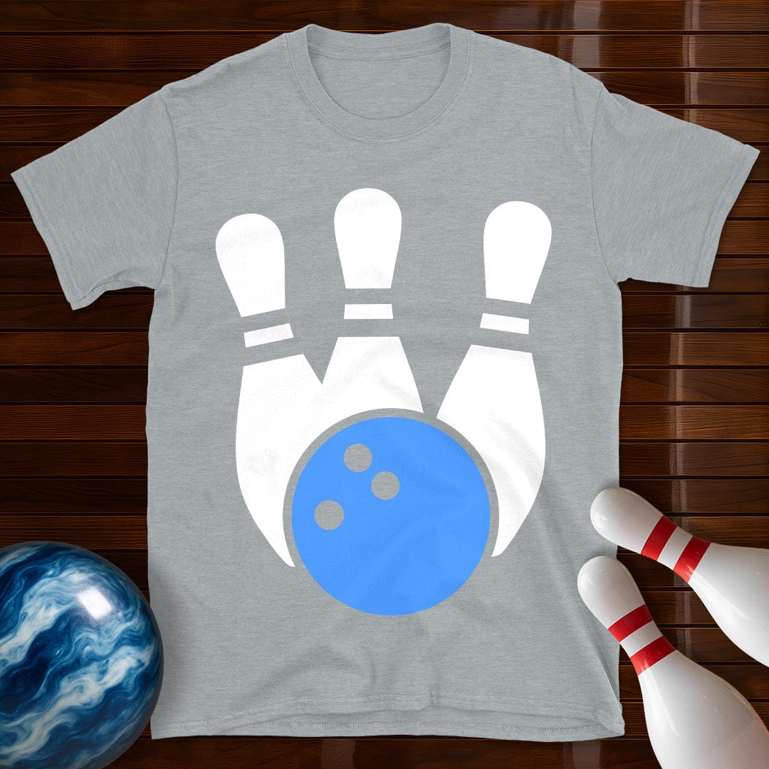 Bowling Pins And Ball T-Shirt