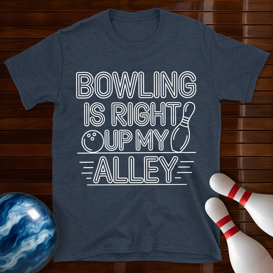 Bowling is Right up my Alley Retro T-Shirt