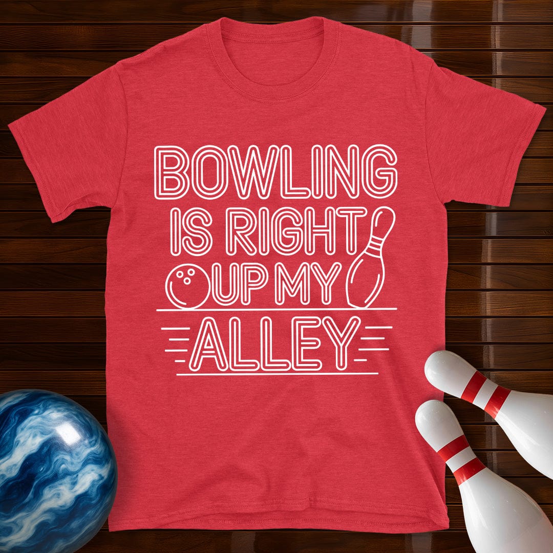 Bowling is Right up my Alley Retro T-Shirt