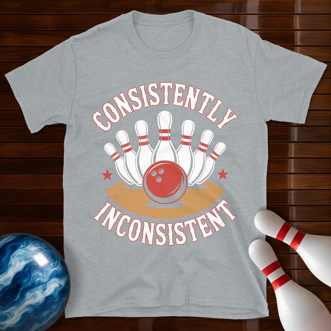 Consistently Inconsistent Bowling Funny Bowling Shirt