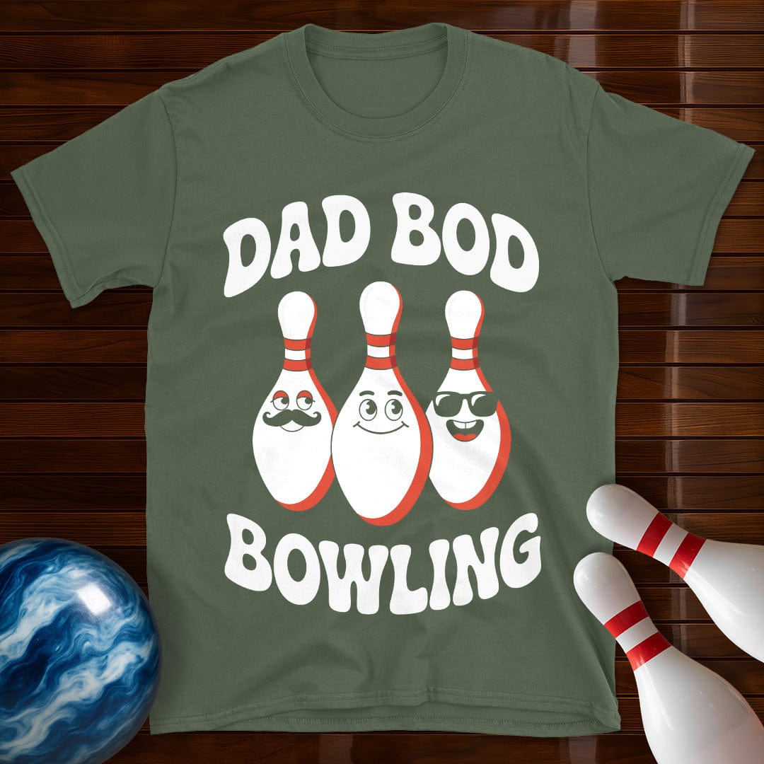 Dad Bod Bowling T-Shirt