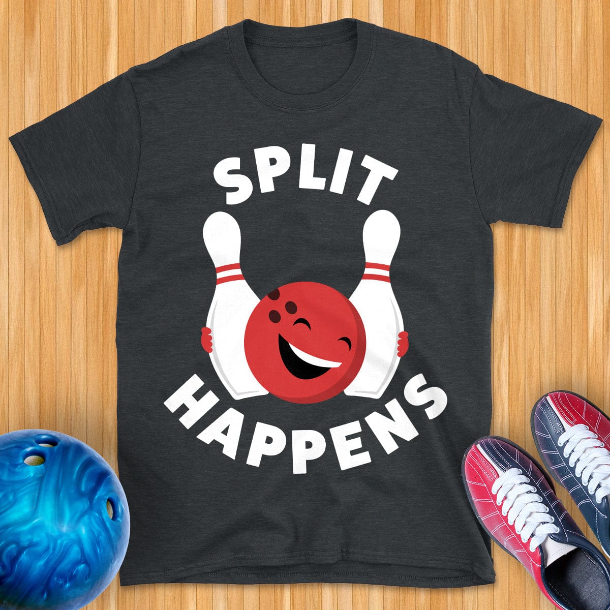 Split Happens Bowling T-Shirt