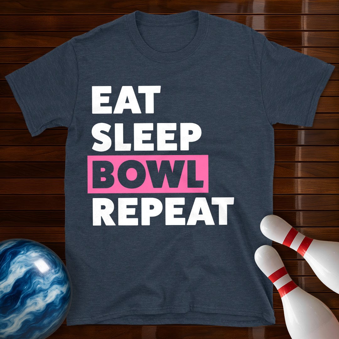 Eat Sleep Bowl Repeat Women's T-Shirt