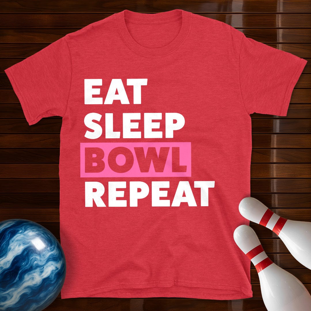 Eat Sleep Bowl Repeat Women's T-Shirt