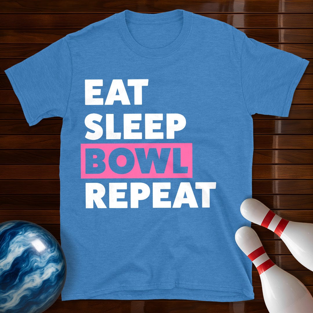 Eat Sleep Bowl Repeat Women's T-Shirt