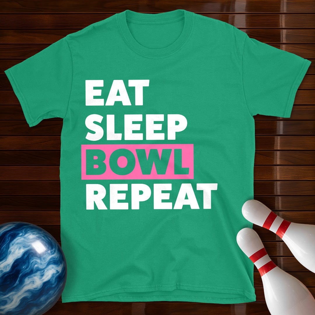 Eat Sleep Bowl Repeat Women's T-Shirt