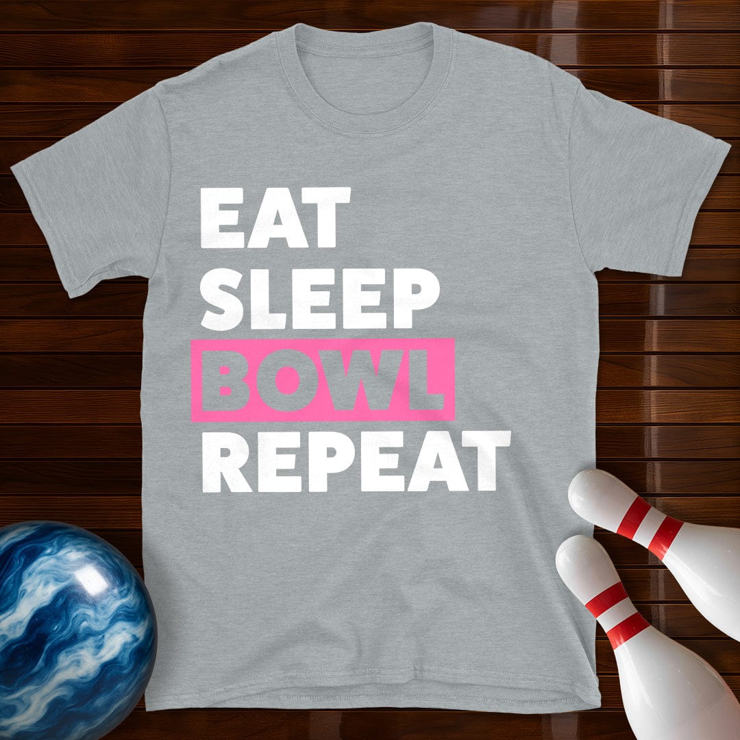 Eat Sleep Bowl Repeat Women's T-Shirt