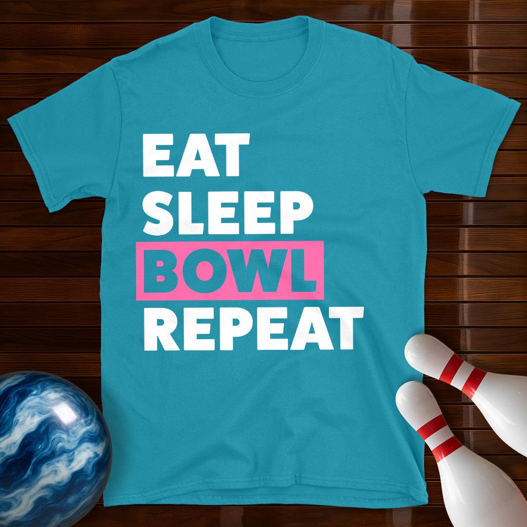 Eat Sleep Bowl Repeat Women's T-Shirt