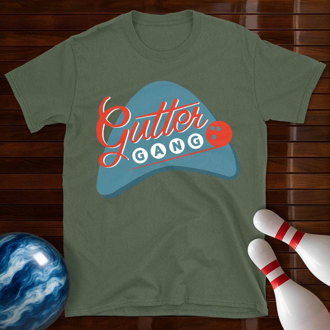 Gutter Gang Vintage Bowling T-Shirt