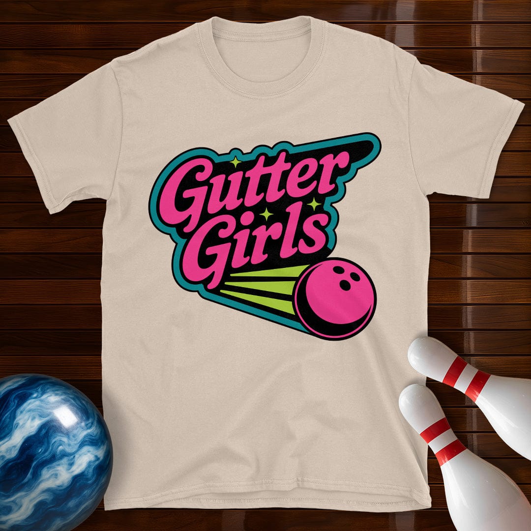 Gutter Girls Retro Bowling Tee