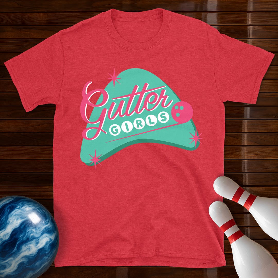 Gutter Girls Vintage Bowling T-Shirt
