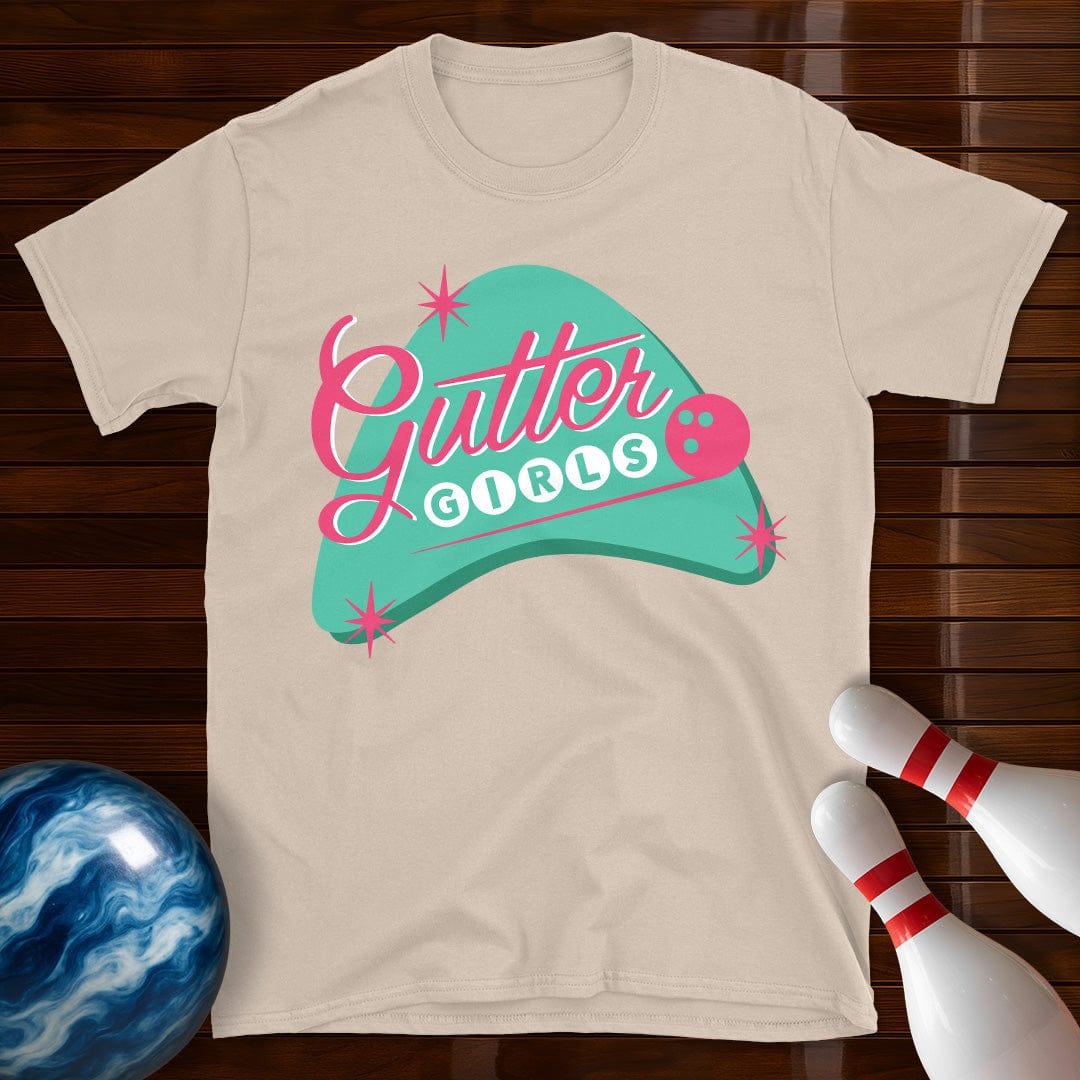 Gutter Girls Vintage Bowling T-Shirt