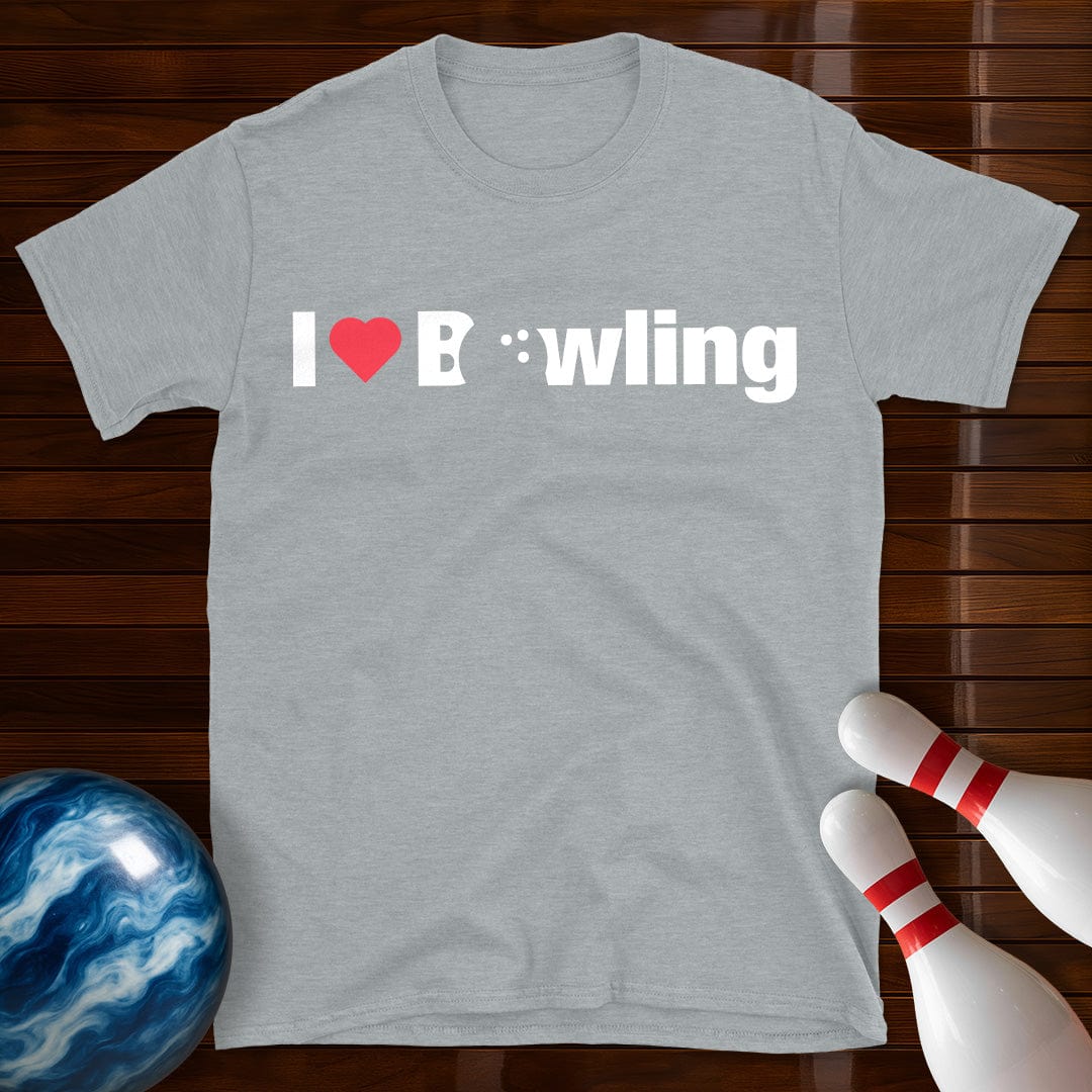 I Love Bowling T-Shirt