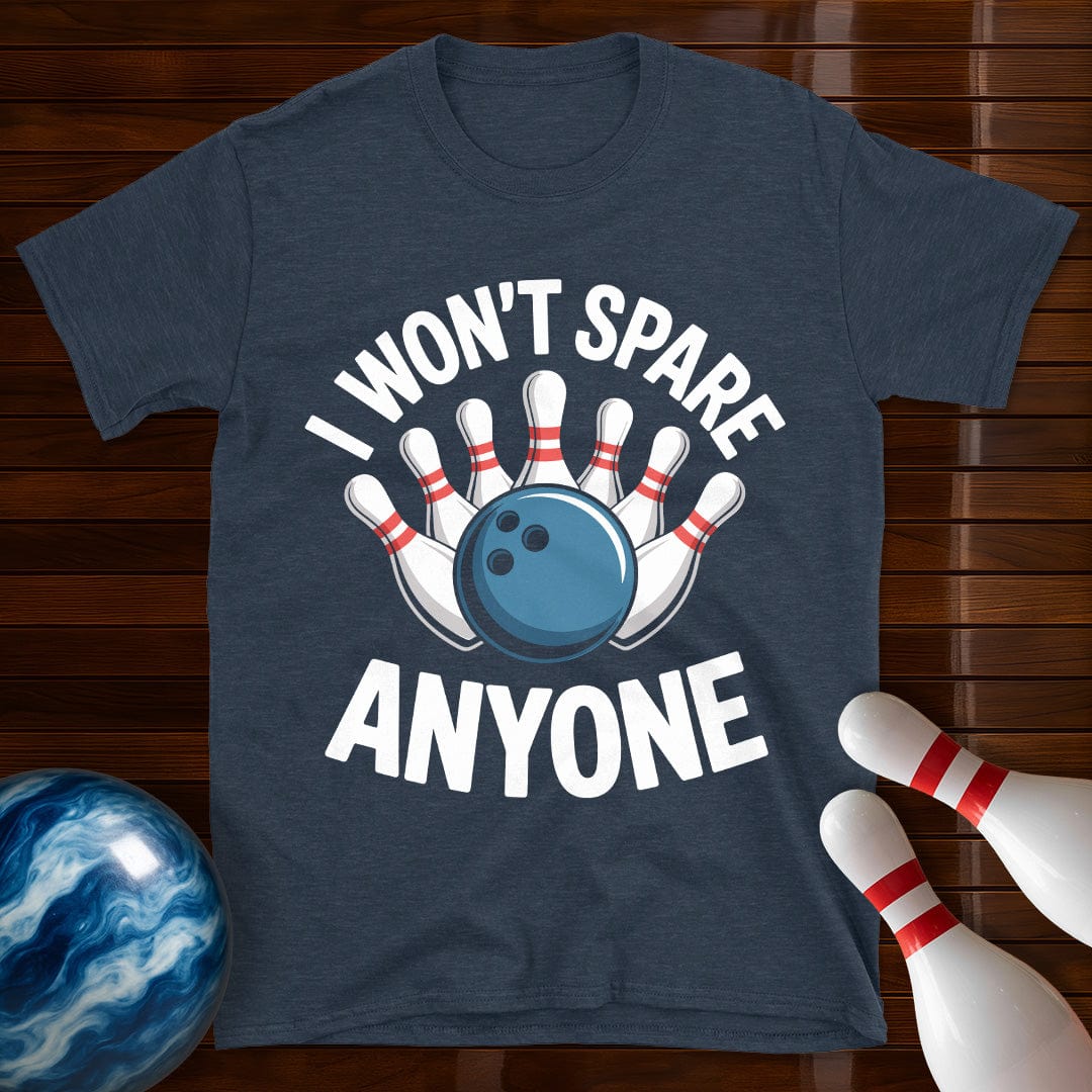 I Won't Spare Anyone Bowling Shirt