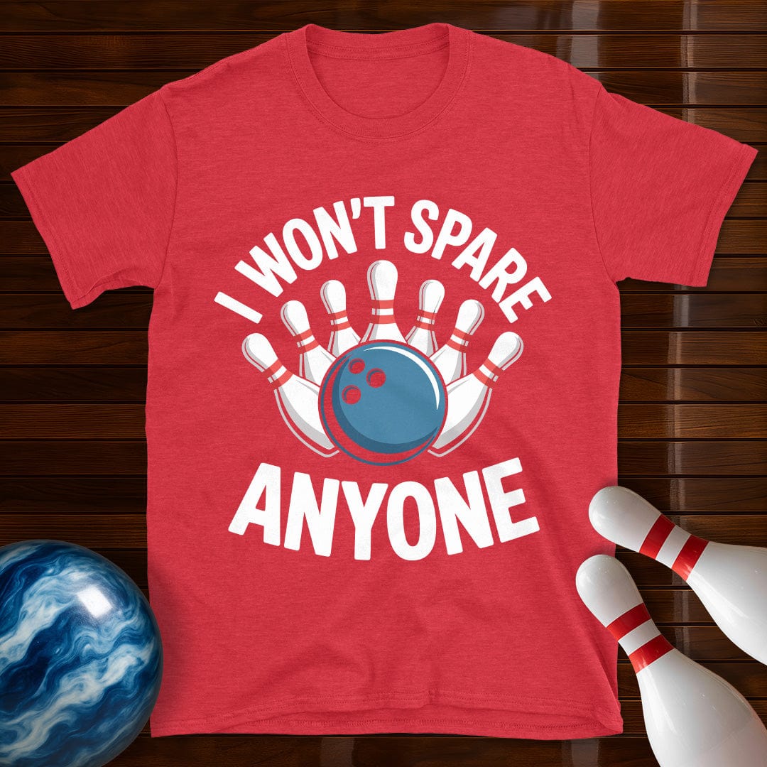 I Won't Spare Anyone Bowling Shirt