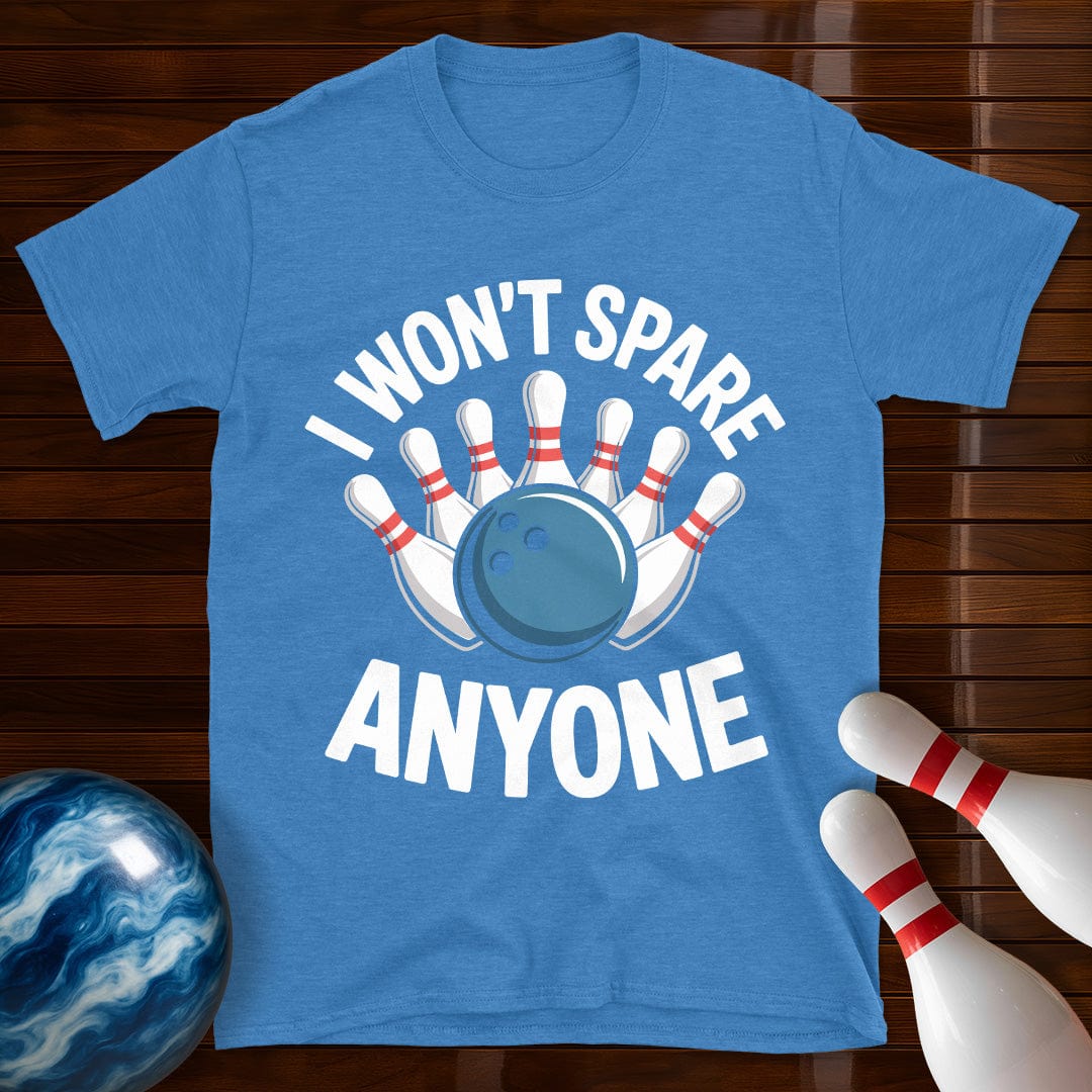I Won't Spare Anyone Bowling Shirt