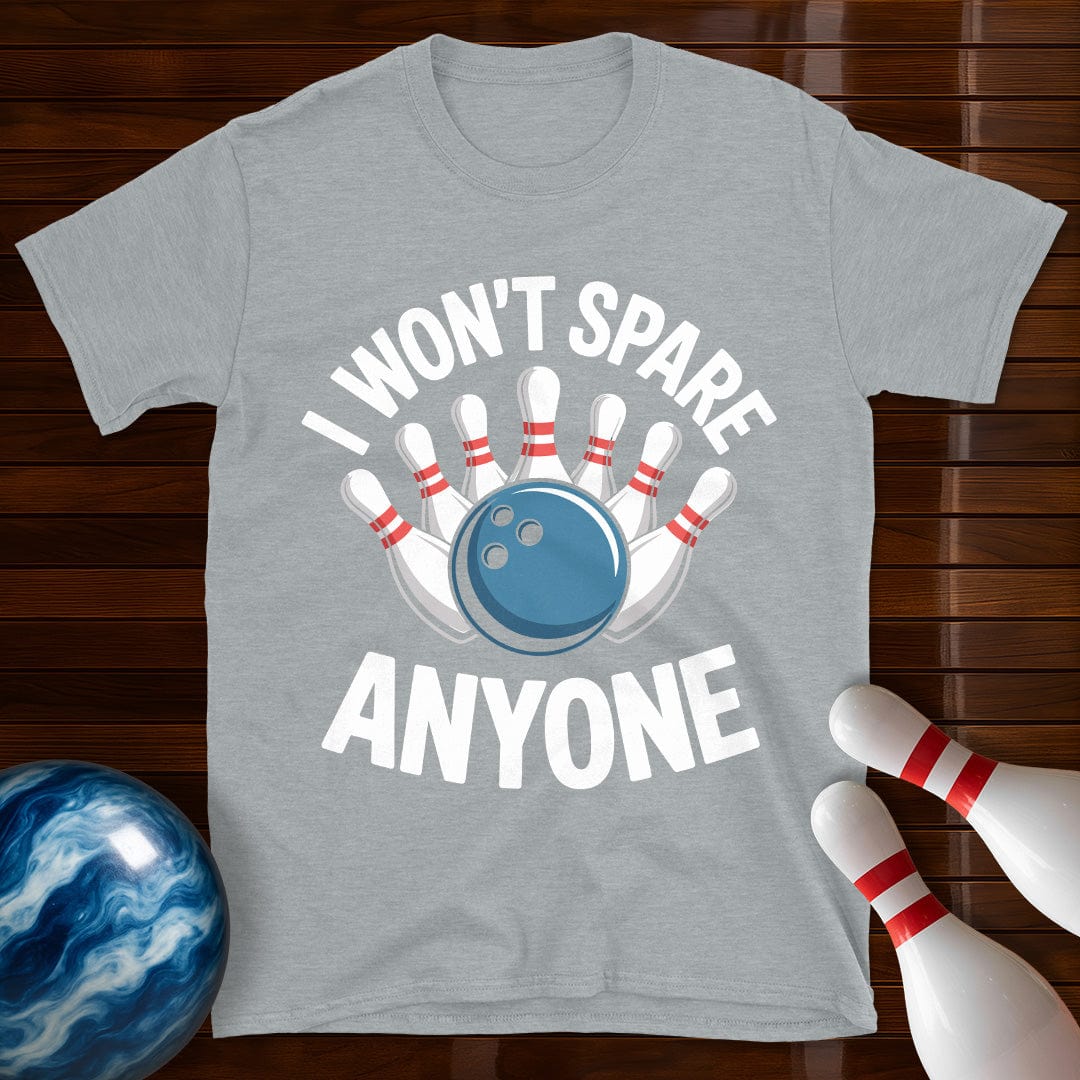 I Won't Spare Anyone Bowling Shirt